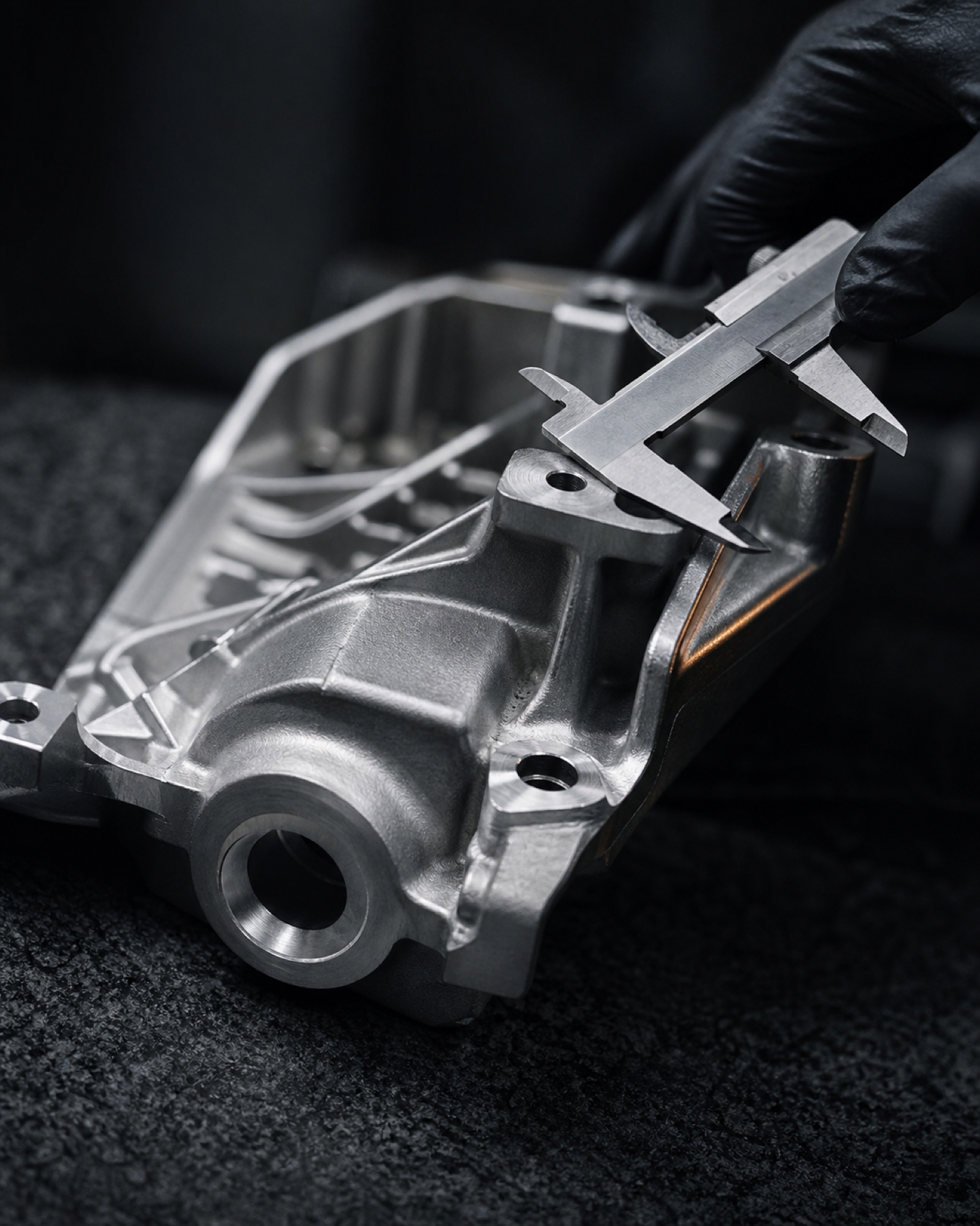Aluminum component dimensional inspection