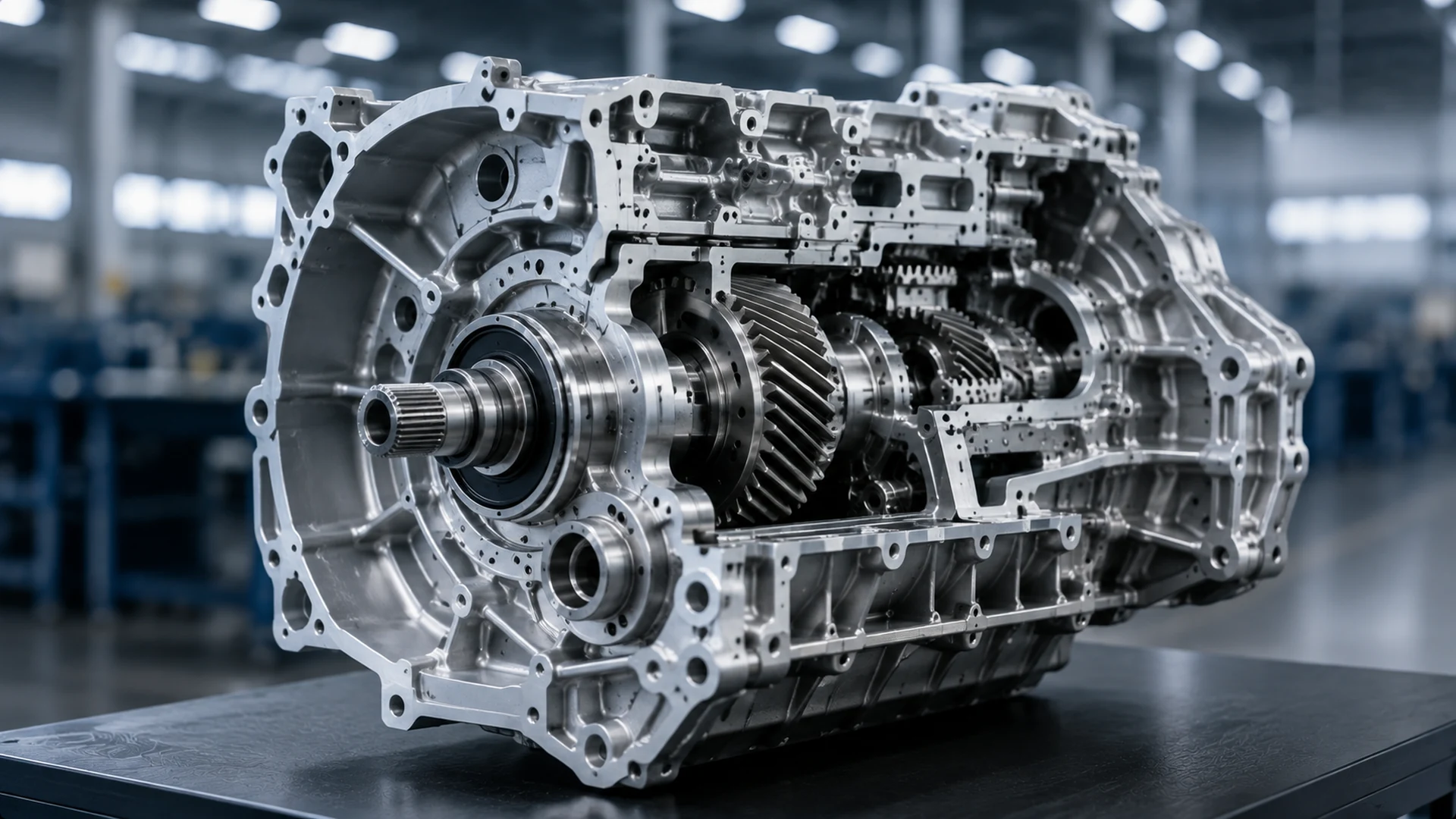 OEM Aluminum Casting for Gearmotors & Power Transmission Systems