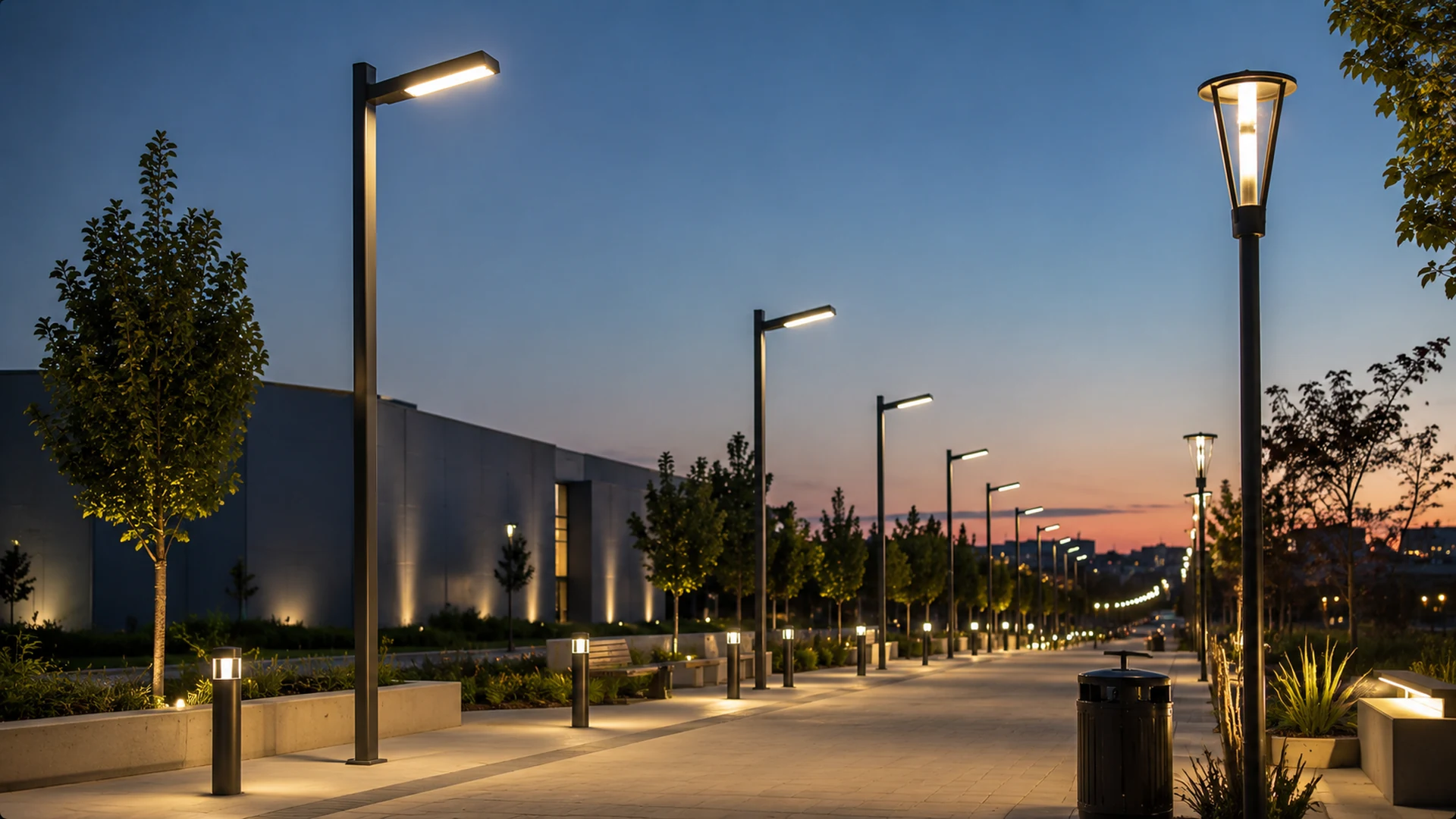 OEM Aluminum Casting for Outdoor Lighting